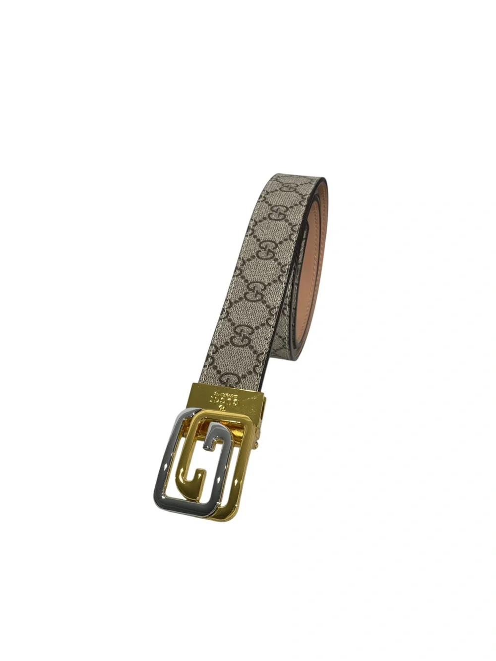 🤎 Elegant Belt with Two-Tone Buckle 🤎